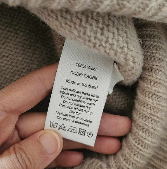 TOAST wool fairisle yoke sweater - Picture 4 of 5